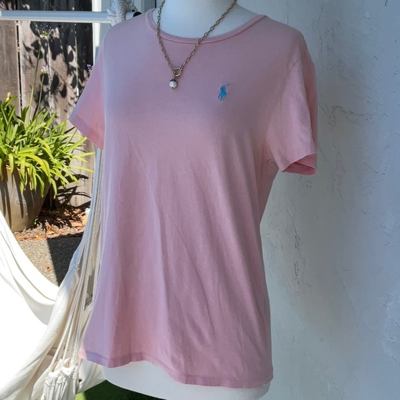 Ralph Lauren Sport Tops - Ralph Lauren Pink Short Sleeve Tee
